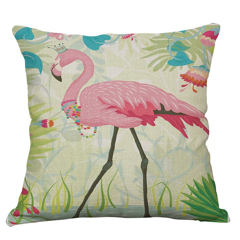 Декоративная подушка Flamingo15 Мульти Декоративная подушка Flamingo15 Мульти в Рязани | Loft Concept