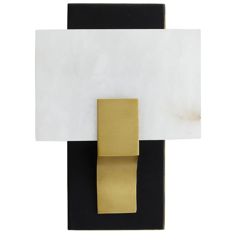 Бра LUNA SCONCE Латунь Белый Черный Бра LUNA SCONCE Латунь Белый Черный в Рязани | Loft Concept