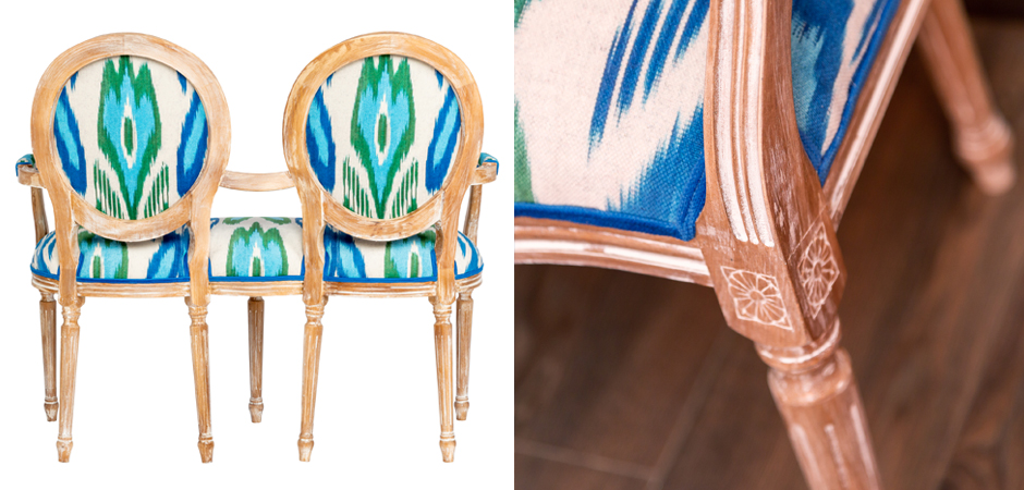 Диванетка с узором Ikat Pattern Диванетка с узором Ikat Pattern - Loft-Concept в Рязани
