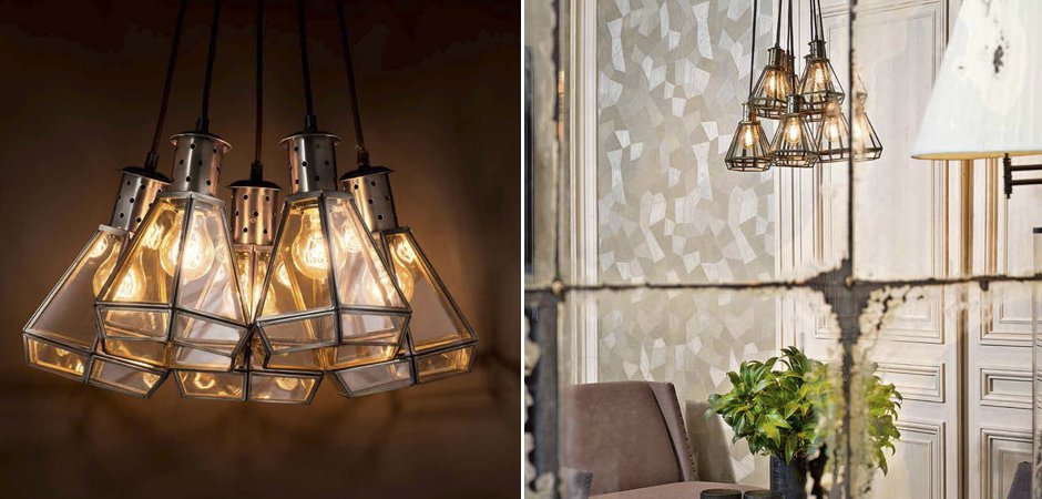 Подвесной светильник Eichholtz Hanging Lamp Polygon - Loft-Concept в Рязани