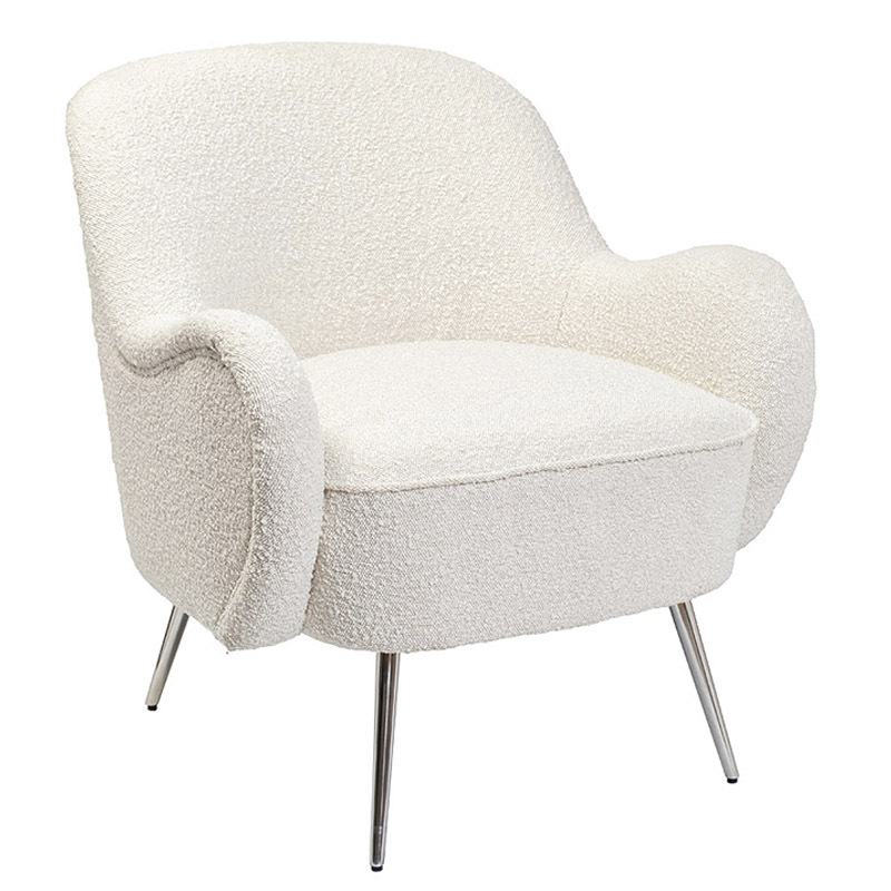 Кресло Boucle Choli Armchair Кремовый Кресло Boucle Choli Armchair Кремовый в Рязани | Loft Concept