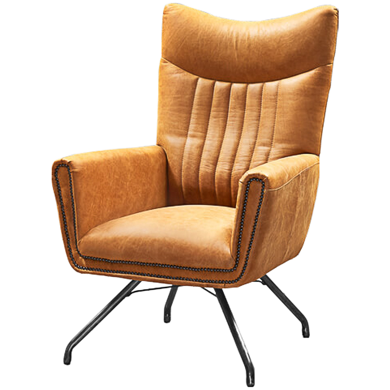 Кресло Carmela Chair Карамель Черный Кресло Carmela Chair Карамель Черный в Рязани | Loft Concept