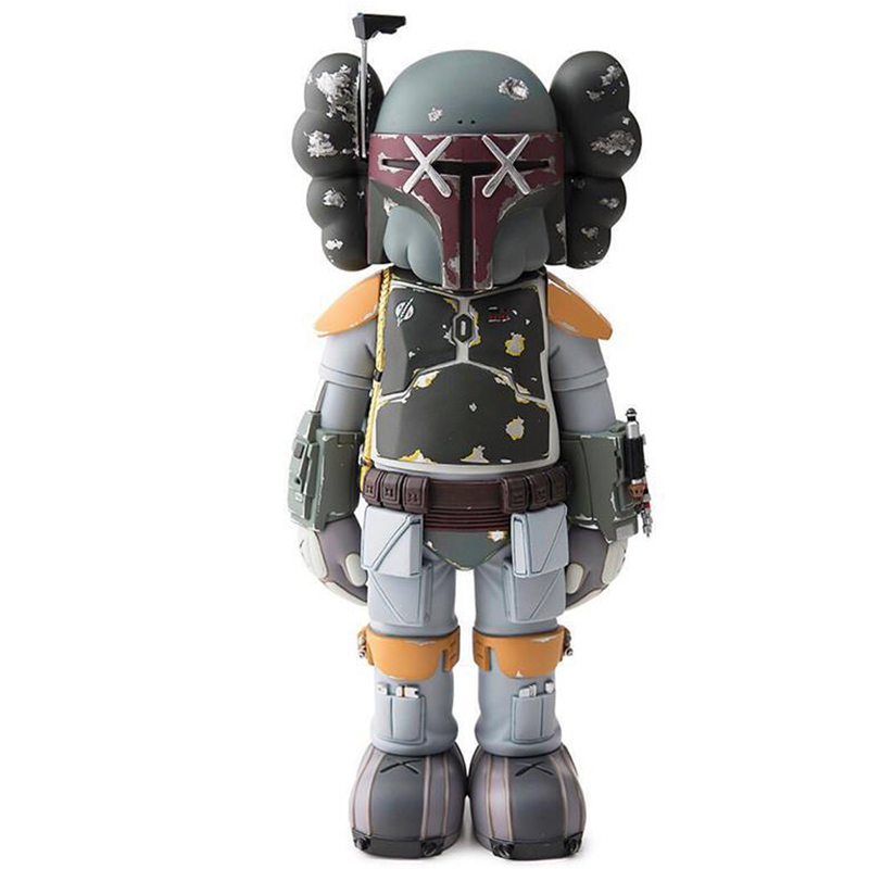 Статуэтка KAWS Star Wars Boba Fett Ver Серый Красный Оранжевый Светло-серый Статуэтка KAWS Star Wars Boba Fett Ver Серый Красный Оранжевый Светло-серый в Рязани | Loft Concept
