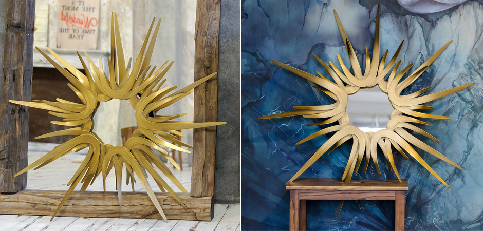 Зеркало Sharp Sun Mirror Зеркало Sharp Sun Mirror - Loft-Concept в Рязани
