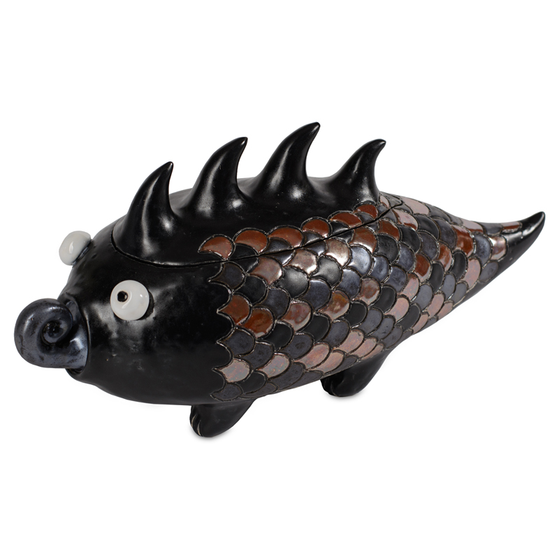 Шкатулка Fairy Dragon Черный Коричневый Шкатулка Fairy Dragon Черный Коричневый в Рязани | Loft Concept