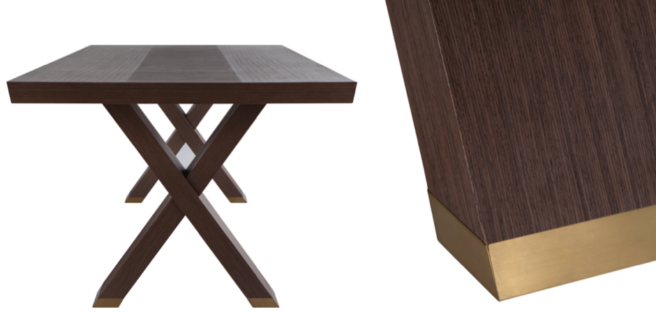Стол обеденный Double X Dinning Table Стол обеденный Double X Dinning Table - Loft-Concept в Рязани