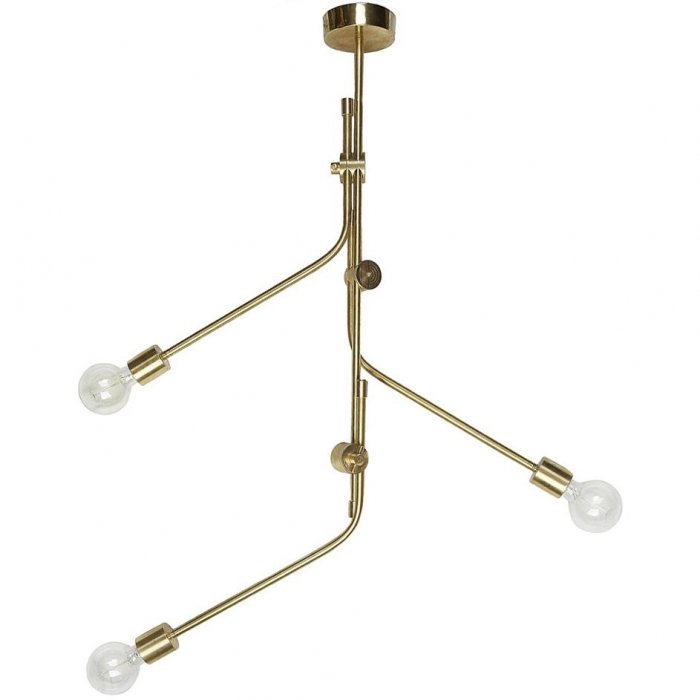 Люстра Brass Branch Chandelier Латунь Люстра Brass Branch Chandelier Латунь в Рязани | Loft Concept