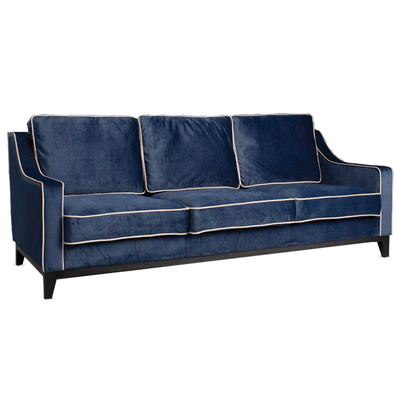 Диван Гринвич Greenwich sofa темно синего цвета Темно-синий Диван Гринвич Greenwich sofa темно синего цвета Темно-синий в Рязани | Loft Concept