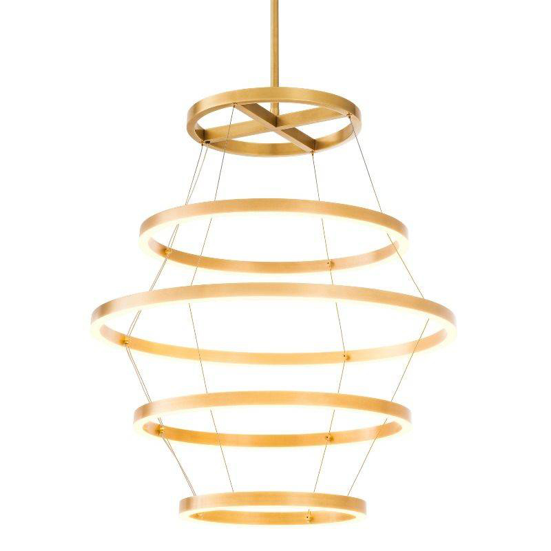 Люстра Eichholtz Chandelier Elements Латунь Античная полированная Люстра Eichholtz Chandelier Elements Латунь Античная полированная в Рязани | Loft Concept