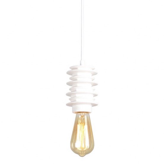 Подвесной светильник Insulator Pendant White Белый в Рязани | Loft Concept 