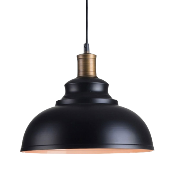 Подвесной светильник Loft Bell Lamp Black Подвесной светильник Loft Bell Lamp Black в Рязани | Loft Concept