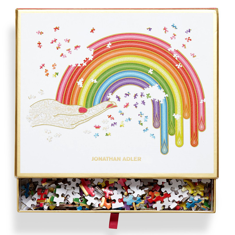 Пазлы RAINBOW HAND SHAPED PUZZLE Jonathan Adler Мульти Пазлы RAINBOW HAND SHAPED PUZZLE Jonathan Adler Мульти в Рязани | Loft Concept