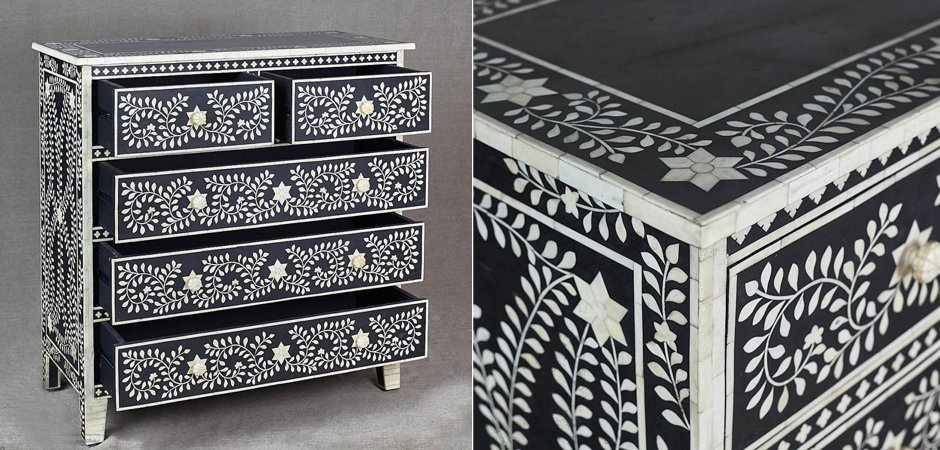 Комод Inlaid Bone Stars Комод Inlaid Bone Stars - Loft-Concept в Рязани