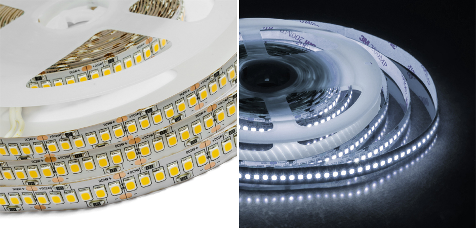Светодиодная лента 26W/m 240LED/m 2835SMD 5м дневной белый Светодиодная лента 26W/m 240LED/m 2835SMD 5м дневной белый - Loft-Concept в Рязани