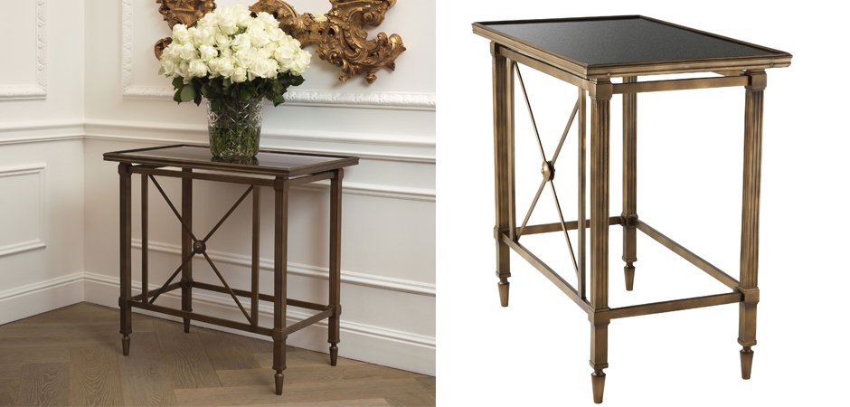 Журнальный стол Eichholtz Side Table Balcony Журнальный стол Eichholtz Side Table Balcony - Loft-Concept в Рязани