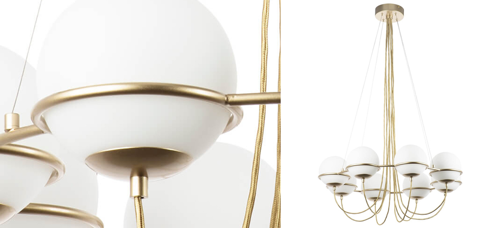 Люстра Melissa Chandelier Champagne 8 Люстра Melissa Chandelier Champagne 8 - Loft-Concept в Рязани