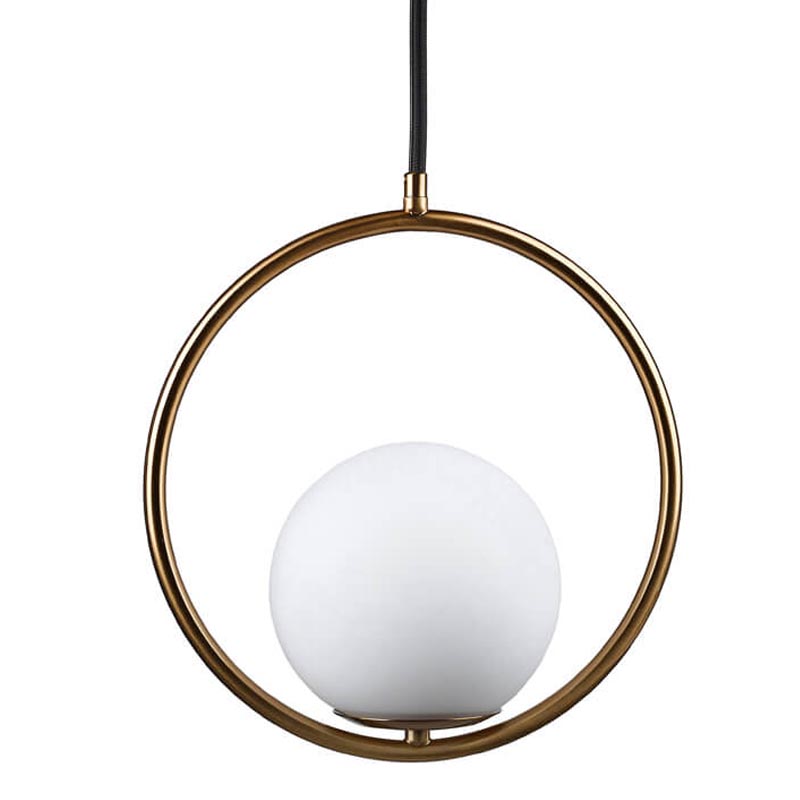 Подвесной светильник B.LUX C Ball circle copper Белый Медь Подвесной светильник B.LUX C Ball circle copper Белый Медь в Рязани | Loft Concept