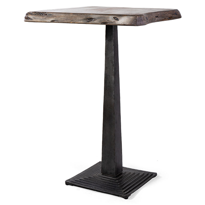 Обеденный стол Nathan Table 110 Черный Коричневый Обеденный стол Nathan Table 110 Черный Коричневый в Рязани | Loft Concept