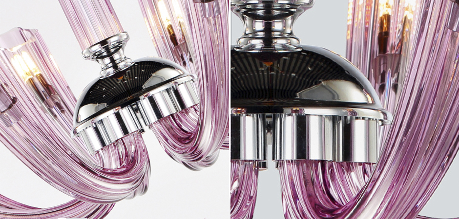 Люстра Pink Rays Chandelier Люстра Pink Rays Chandelier - Loft-Concept в Рязани
