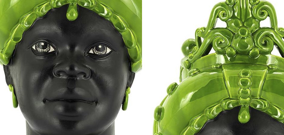 Ваза VASE MORO LADY MED. MAT Green Ваза VASE MORO LADY MED. MAT Green - Loft-Concept в Рязани