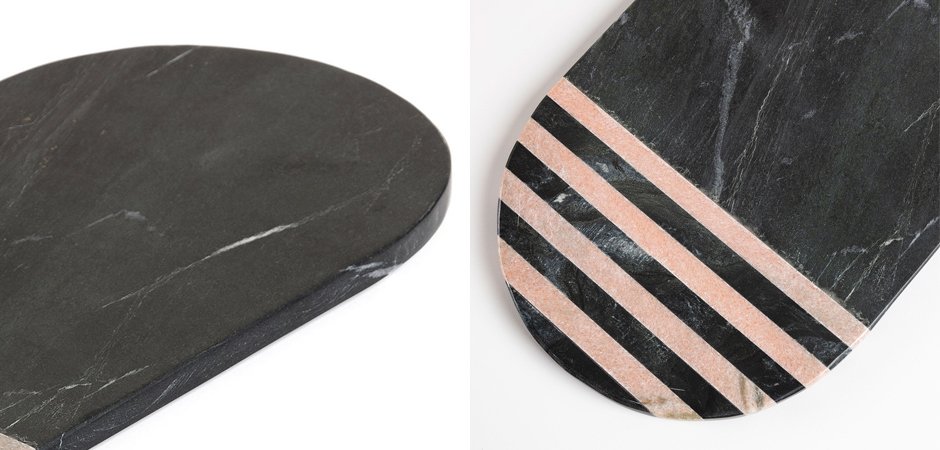 Разделочная доска Pink on Black Разделочная доска Pink on Black - Loft-Concept в Рязани