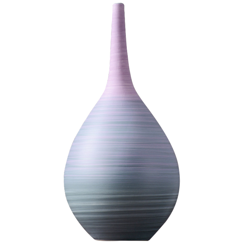 Ваза Gradient Vase 35 Сиреневый Голубой Мульти Ваза Gradient Vase 35 Сиреневый Голубой Мульти в Рязани | Loft Concept