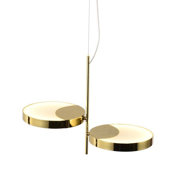 Люстра MM Lampadari Moonlight 7327/2 chandelier Золотой Белый Люстра MM Lampadari Moonlight 7327/2 chandelier Золотой Белый в Рязани | Loft Concept