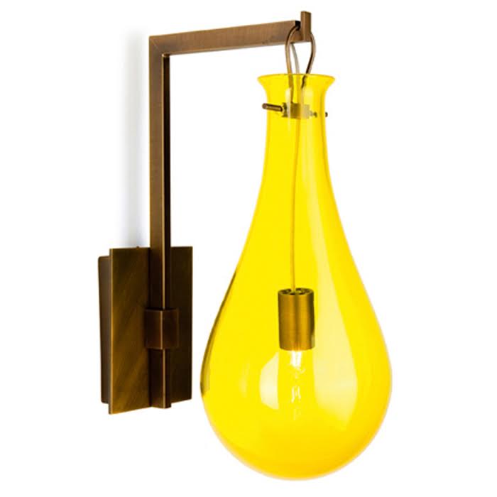 Бра Patrick Naggar Bubble Sconce yellow Желтый Черный Бра Patrick Naggar Bubble Sconce yellow Желтый Черный в Рязани | Loft Concept