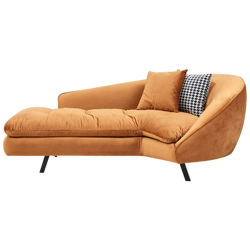 Диван Evangeline Caramel Sofa Карамель Черно-белый в Рязани | Loft Concept 