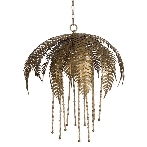 Люстра Thin Palm Chandelier Золотой в Рязани | Loft Concept 