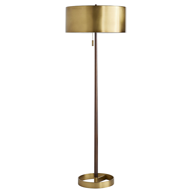 Торшер Arteriors VIOLETTA FLOOR LAMP Латунь Торшер Arteriors VIOLETTA FLOOR LAMP Латунь в Рязани | Loft Concept