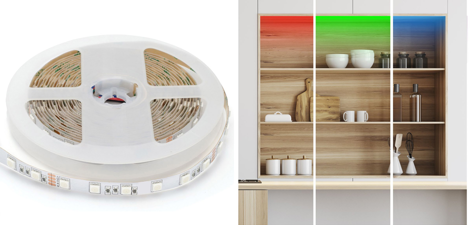 Светодиодная лента 15W/m 60LED/m 5050SMD разноцветная 5M Светодиодная лента 15W/m 60LED/m 5050SMD разноцветная 5M - Loft-Concept в Рязани