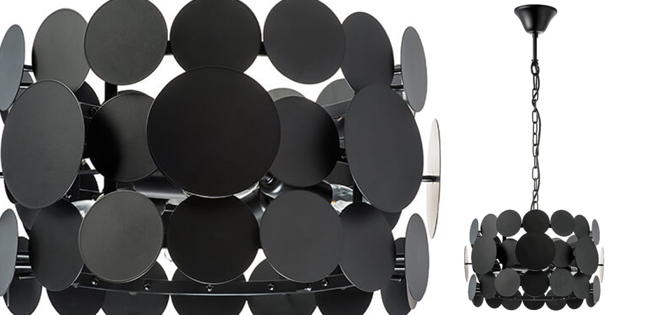 Люстра Black Matte Disk D35 Люстра Black Matte Disk D35 - Loft-Concept в Рязани