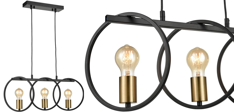 Люстра Loft Rings Ligh 3 Люстра Loft Rings Ligh 3 - Loft-Concept в Рязани