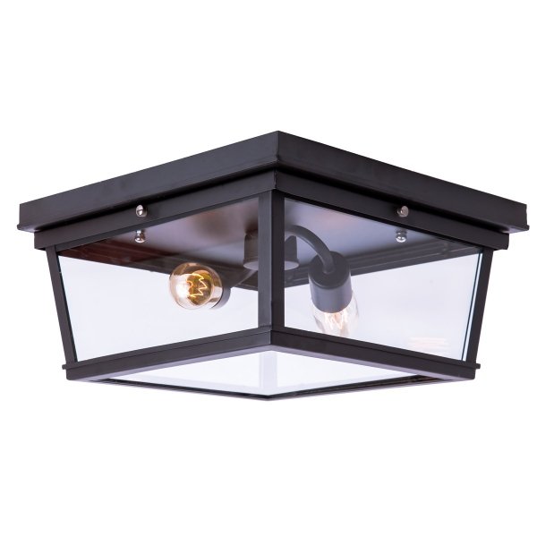 Потолочный светильник Flat Top Light Черный в Рязани | Loft Concept 