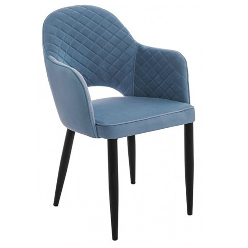 Стул Sharron Chair blue Синий Черный Стул Sharron Chair blue Синий Черный в Рязани | Loft Concept