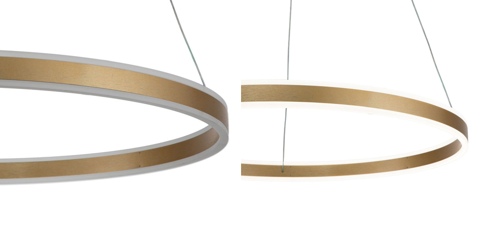 Подвесной светильник Neo Circles One Gold Подвесной светильник Neo Circles One Gold - Loft-Concept в Рязани