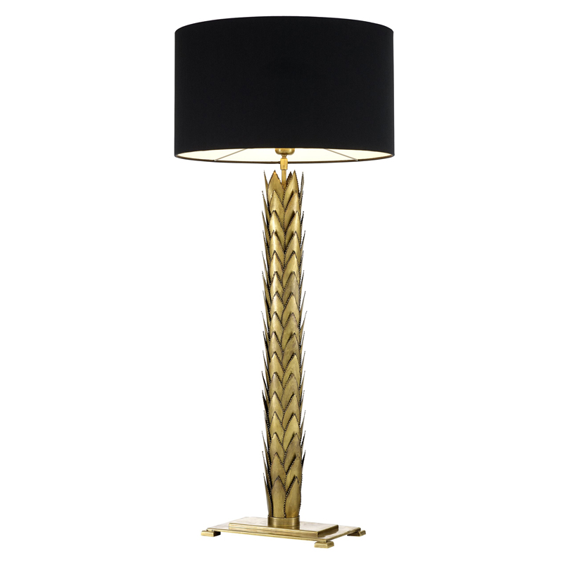Настольная лампа Eichholtz Table Lamp Granada Латунь Черный Настольная лампа Eichholtz Table Lamp Granada Латунь Черный в Рязани | Loft Concept