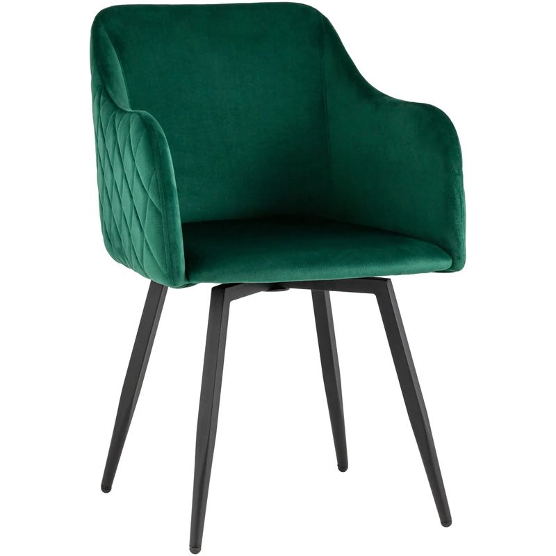 Стул Вращающийся Nika Chair Цвет Изумрудный Зеленый Изумрудный Черный Стул Вращающийся Nika Chair Цвет Изумрудный Зеленый Изумрудный Черный в Рязани | Loft Concept