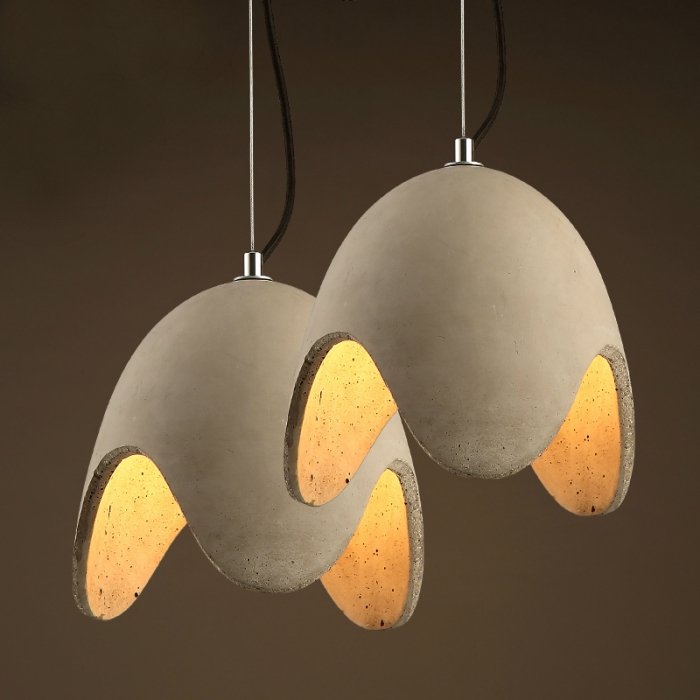 Подвесной светильник Art Concrete Helmet  в Рязани | Loft Concept 