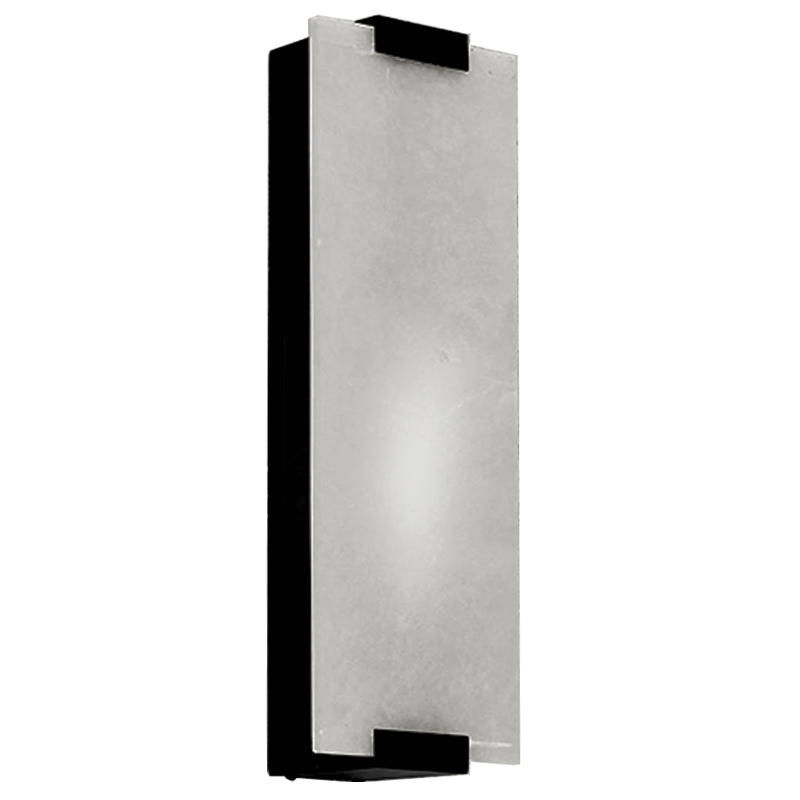 Бра Marble Rectangle Wall Lamp Black Черный Бра Marble Rectangle Wall Lamp Black Черный в Рязани | Loft Concept