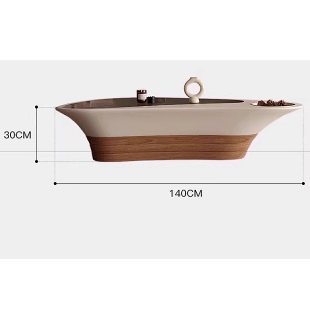 Журнальный столик фигурный со стеклянной столешницей Table Drop Журнальный столик фигурный со стеклянной столешницей Table Drop в Рязани