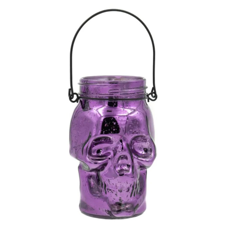 Подсвечник Glass Skull Пурпурный Подсвечник Glass Skull Пурпурный в Рязани | Loft Concept