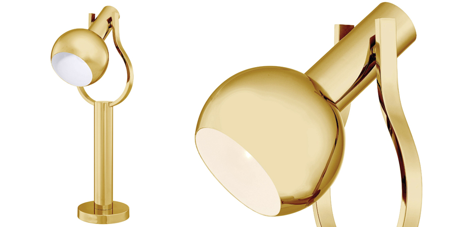 Настольная лампа Eichholtz Table Lamp Jaques Gold Настольная лампа Eichholtz Table Lamp Jaques Gold - Loft-Concept в Рязани