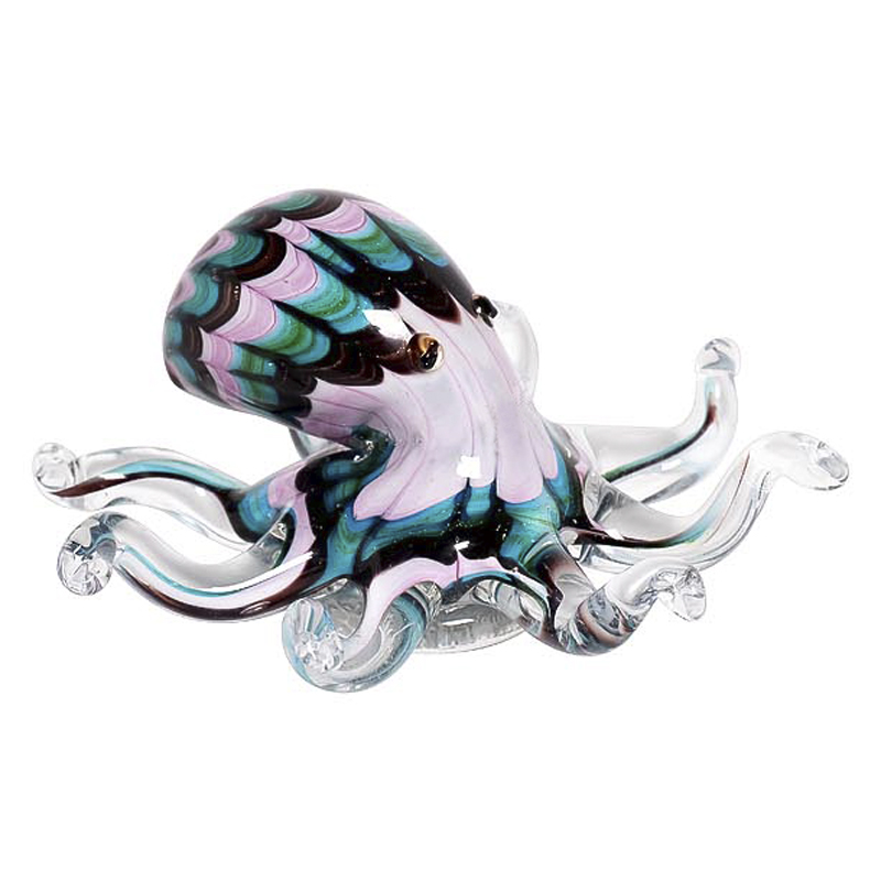 Статуэтка Glass Octopus Мульти Статуэтка Glass Octopus Мульти в Рязани | Loft Concept