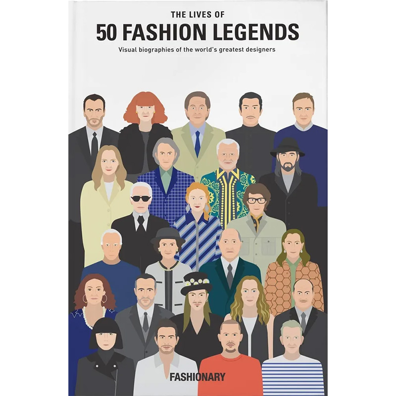 The Lives of 50 Fashion Legends Белый Мульти The Lives of 50 Fashion Legends Белый Мульти в Рязани | Loft Concept