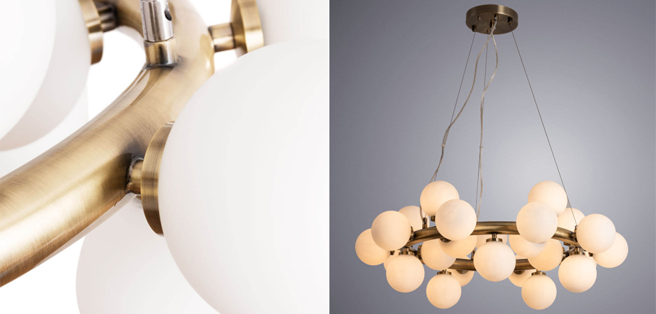 Люстра Bagel Bubble Chandelier 25 Люстра Bagel Bubble Chandelier 25 - Loft-Concept в Рязани