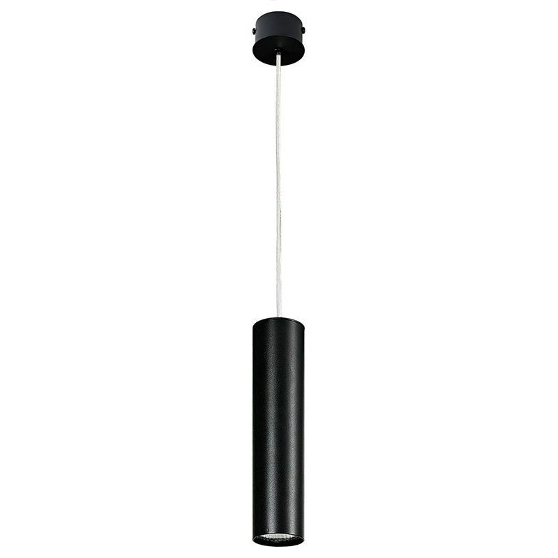 Подвесной светильник Luis Trumpet Tube Black Lamp 25 Черный Подвесной светильник Luis Trumpet Tube Black Lamp 25 Черный в Рязани | Loft Concept