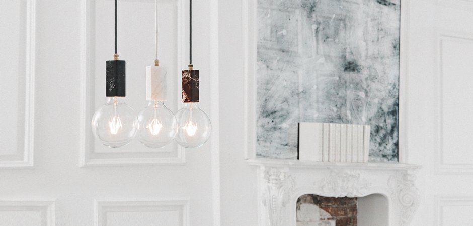 Подвесной светильник MARMOR TROM Bianco Подвесной светильник MARMOR TROM Bianco - Loft-Concept в Рязани