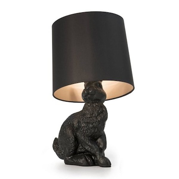Лампа Moooi Rabbit Белый Черный Лампа Moooi Rabbit Белый Черный в Рязани | Loft Concept